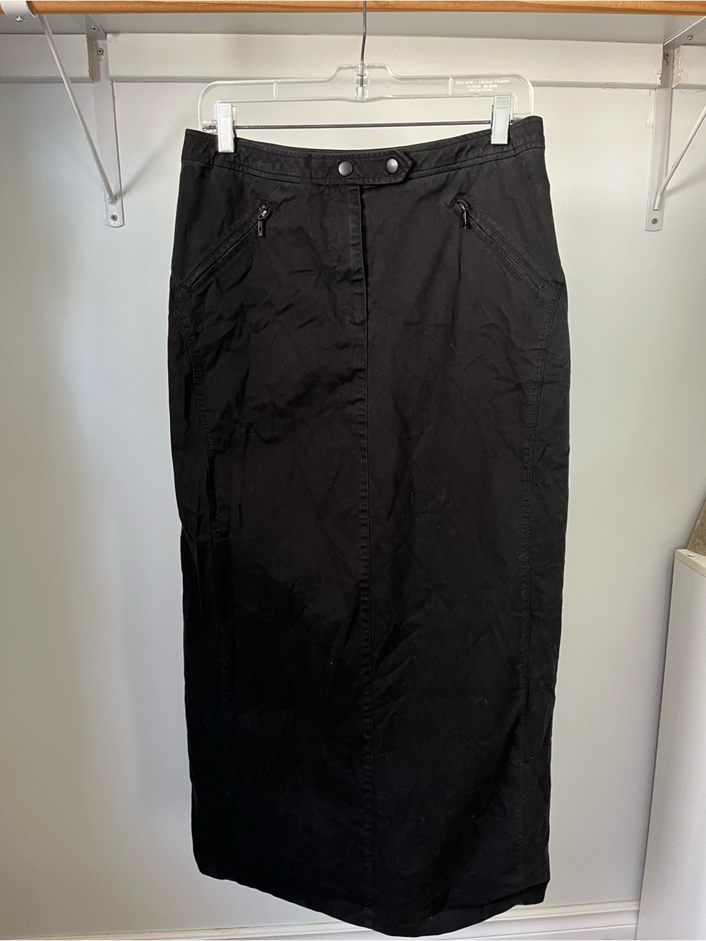 Cotton Ginny Black Women's Maxi Skirt Size 9/10